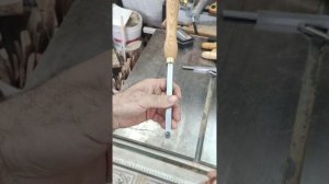 Новый резец на продажу, железка 160мм, ручка 240мм, круглая насадка двух видов на 12мм