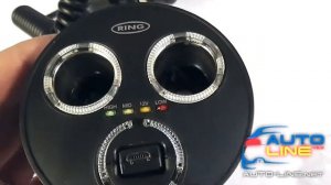 RING RMS13, автомобильный разветвитель прикуривателя