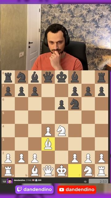 A French Queen-passant #chess #chessgame #chesstactics #frenchdefense #openingtraps