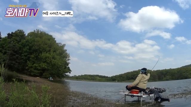 4짜 붕어 나오는 포인트,  그림 죽여줍니다......! смотреть онлайн