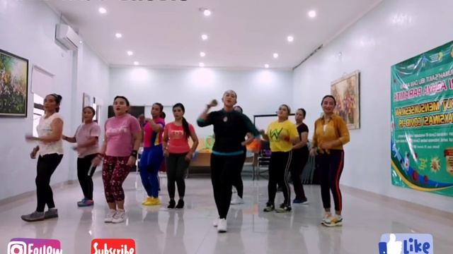 TERPESONA DJ TIK TOK/ REMIX/SENAM KREASI/ZUMBA/Ss puri adya paramita 😎 смотреть онлайн