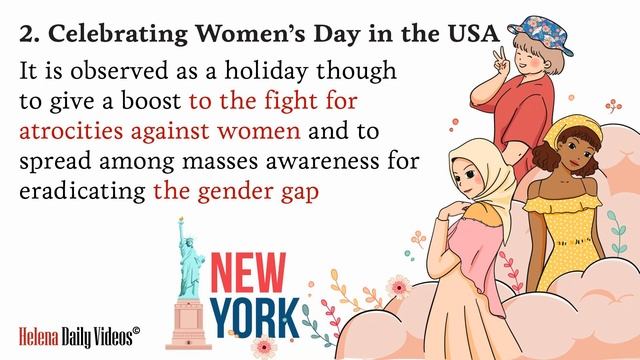International Women's Day in the USA смотреть онлайн