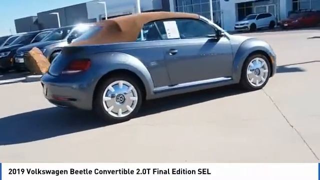 2019 Volkswagen Beetle Convertible 2.0T Final Edition SEL [LISTING TYPE] P502988