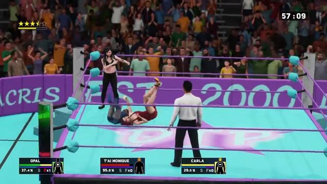 Def Jam 2K18 - Opal vs T´ai Monique vs Carla vs Deja - Club Luda смотреть онлайн