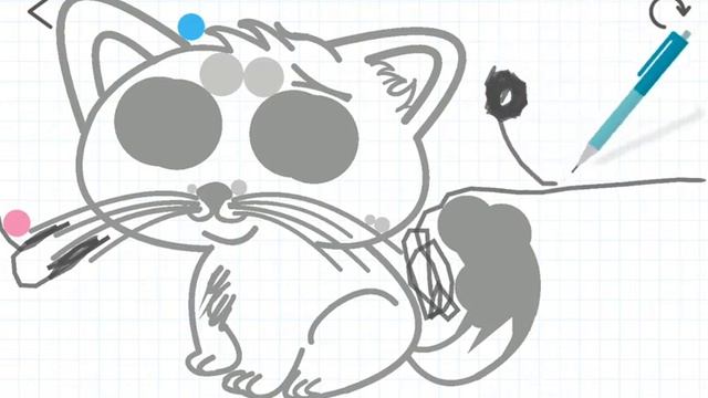 Cute kitty 2... Brain Dots http:braindotsapp.com BrainDots
