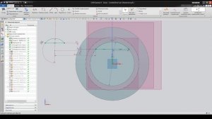Работа в nx 9.0 Siemens.Построение вала методом вращения.