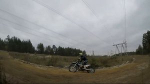 Эндуро Мотокросс Тренировка в поселке Большое Козино 30.10.16