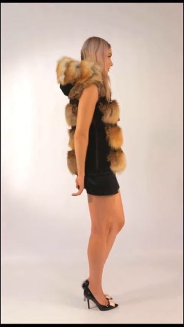 Жилет из меха лисы Ангелина ІІ смотреть онлайн