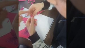 открытка для мамы своими руками.mp4