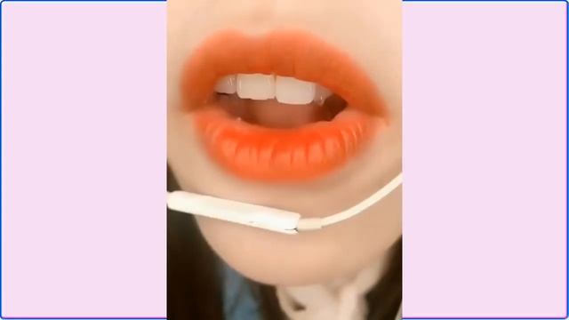 Pretty Lips Смешные звуки еды ASMR Слушайте внимательно! Ice ASMR Basil Seed Ice Mock Real Sound #4 смотреть онлайн