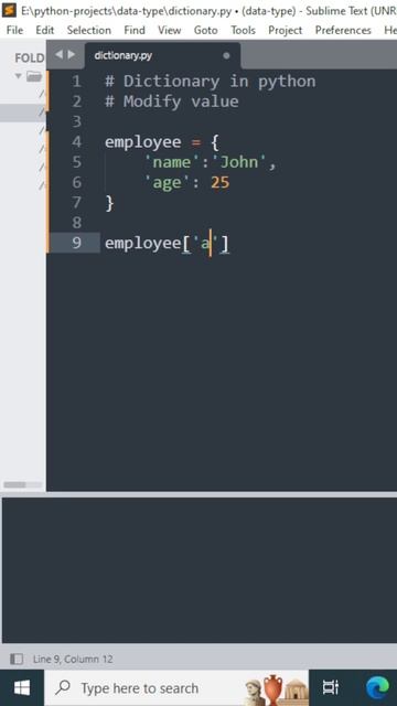 Dict Hacks: Modifying Values for Data Control in Python  shortvideo viral shortsfeed