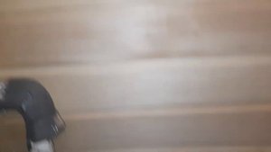 Ввод воды в баню на сваях. Установка греющего кабеля.