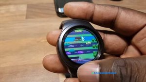 Gaming On Samsung Gear S2 Lubberly Bird and Ducker | Smartwatch