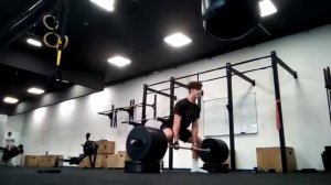 Sumo block pull 170kg x 12