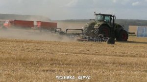Новый трактор Claas Axion 940 на обкатке Уборочная - 2021
