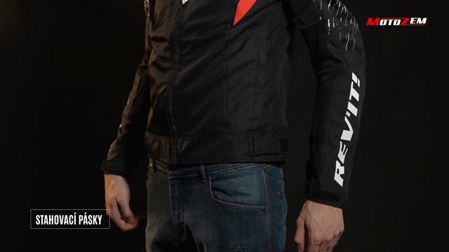 Bunda na motorku Revit Quantum 2 Air černo bílá смотреть онлайн