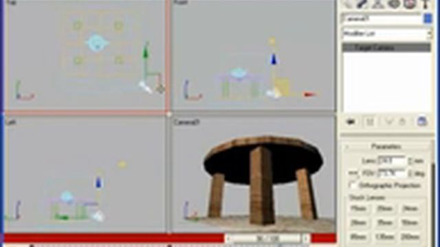 Tutorial 3Ds Max 2009 Animasi Kamera dan Rendering смотреть онлайн