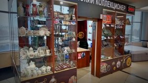 Обзор небольшого антикварного магазина в Казани.