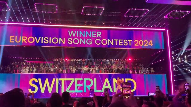 Nemo with „The Code“ - Winner‘s performance from Malmö Arena (Eurovision 2024 / Switzerland)