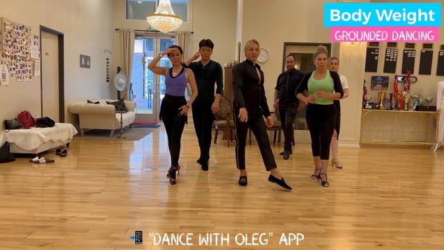How to dance more grounded? - Ballroom Dancing Tutorial by Oleg Astakhov  Dance With Oleg APP