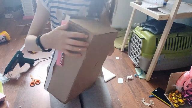 органайзер для канцелярии из картона часть 3. смотреть онлайн