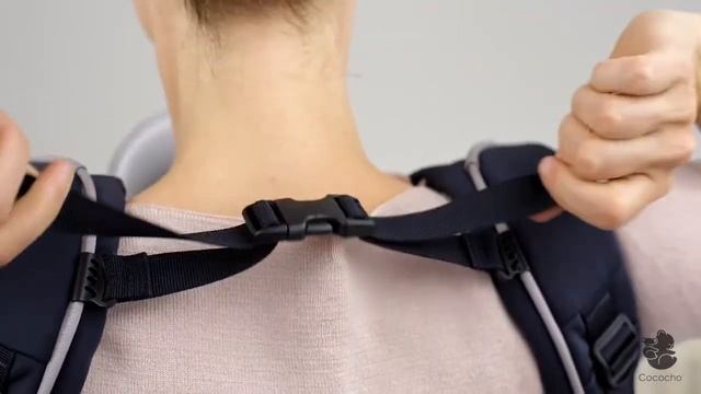 How to Front Carry and Back Carry with the Cococho Baby Carrier смотреть онлайн