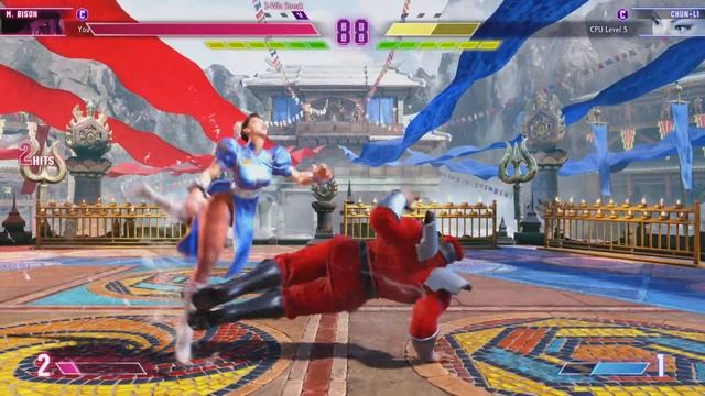 SF6: M. Bison VS Chun-Li смотреть онлайн