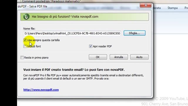 Creare file PDF con doPDF v7 da file doc xls pub rtf ppt eml