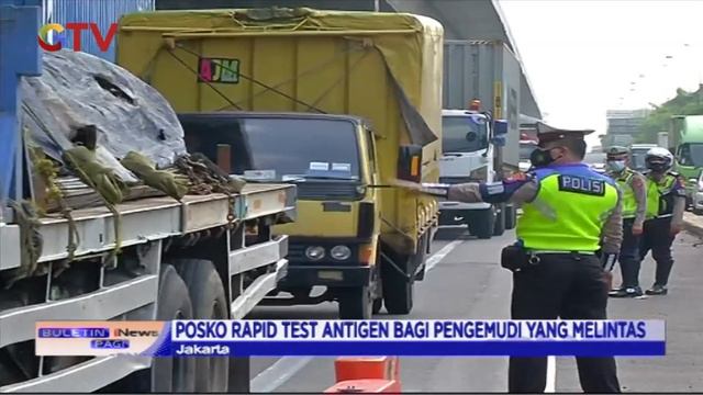 Polda Metro Jaya Siapkan 31 Titik Penyekatan di Gerbang Tol Cikarang Barat - BIP 01/05