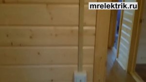 Прокладка электропроводки в загородном доме