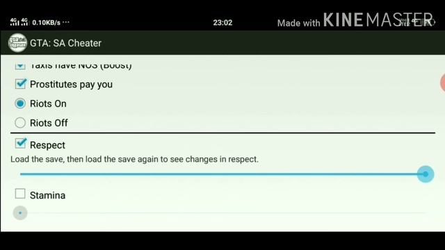 How to apply cheats in GTA San Andreas in android