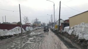 Южно-Сахалинск | Центр города | Позор властям, яма на яме!