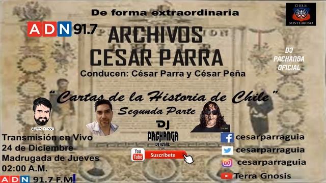 Archivos Cesar Parra Adn 24 12 2020 смотреть онлайн