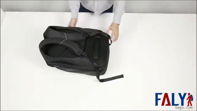 FALYBAGS: Large Capacity Anti theft business backpacks for men смотреть онлайн