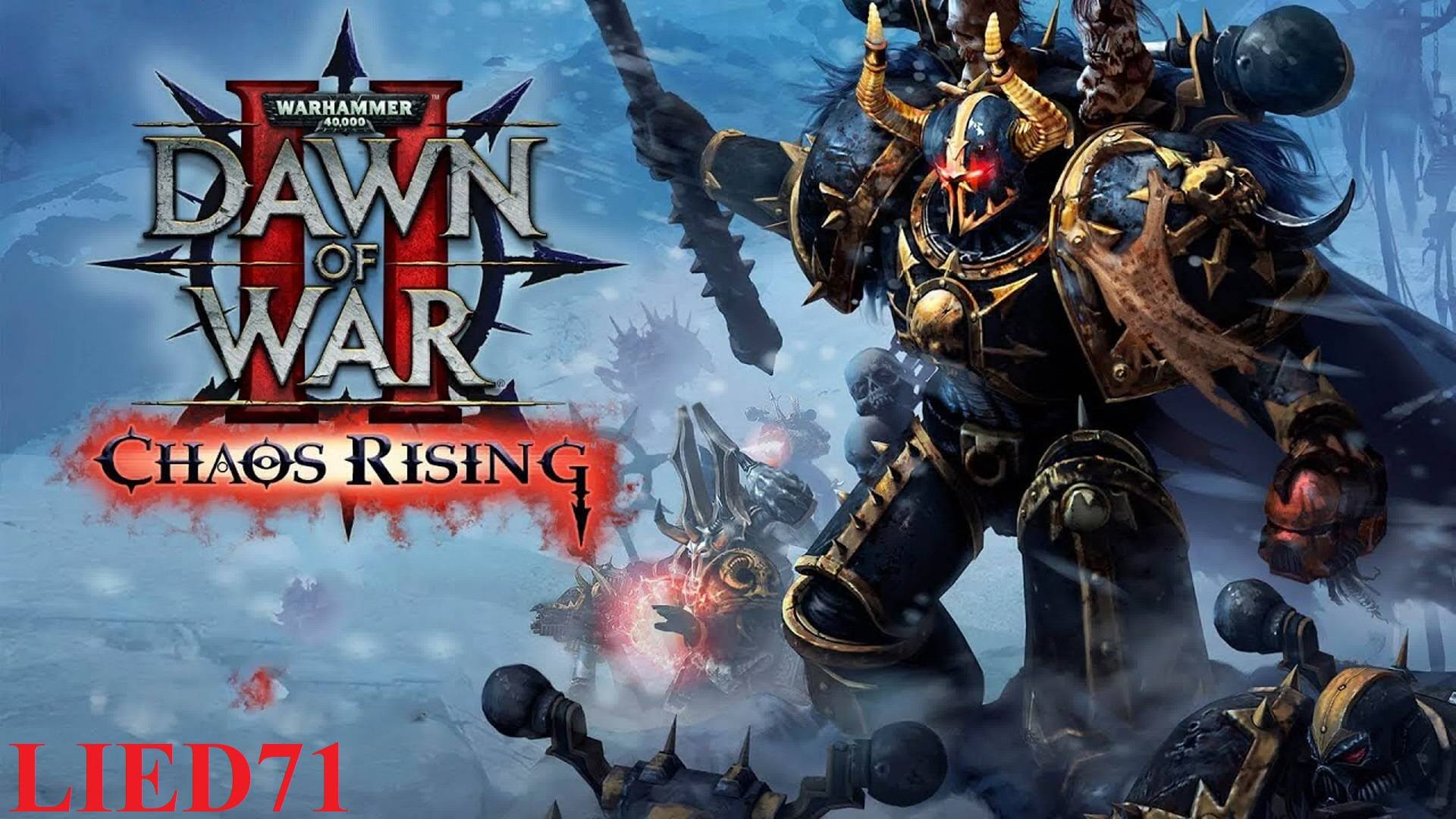 Warhammer 40k: Dawn Of War 2 CR. ч 11. Опять Эльдары и Орки, но.. Хаоситы!, первая порча...