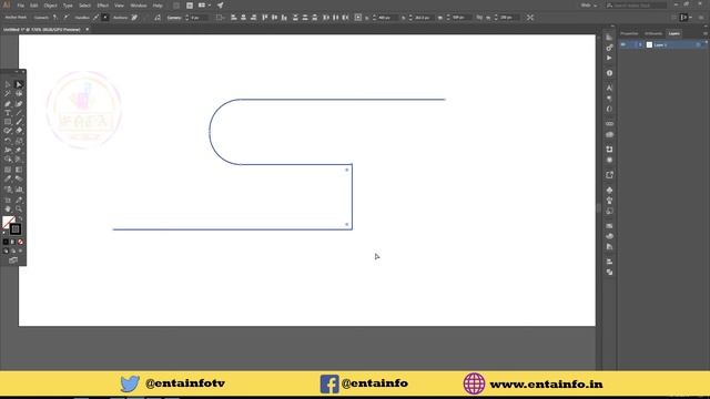 💋💋💋|How to Draw S English letter logo in Illustrator смотреть онлайн