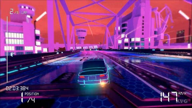 Electro Ride: The Neon Racing - Stationary Traveller - East Berlin Gameplay (PC HD) [1080p60FPS]