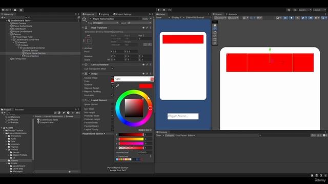 6. Leaderboard Member Container UI