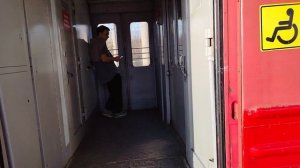 16 апреля Электропоезд ЭТ2М-126 Сообщением Санкт-Петербург-Тосно Прибывает на станцию Ижорский Завод