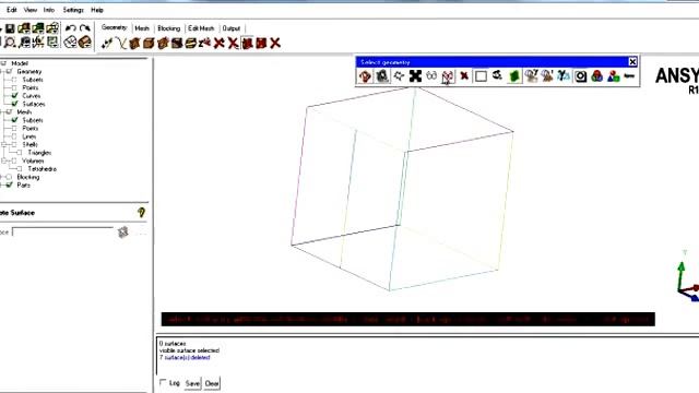 Tetra mesh basic in ICEM CFD смотреть онлайн