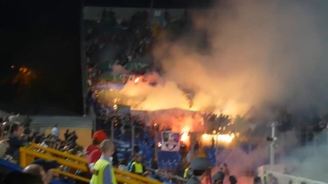 Крылья Советов-Зенит фаеры!Губернатор смотрит. смотреть онлайн