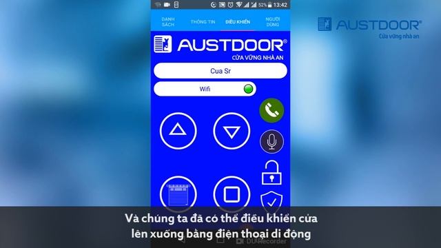 HƯỚNG DẪN ĐẤU NỐI, CÀI ĐẶT VÀ SỬ DỤNG HỘP ĐIỀU KHIỂN MỞ CỬA CUỐN BẰNG ĐIỆN THOẠI