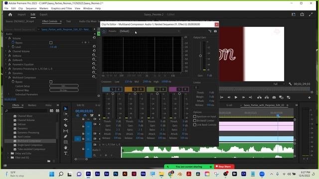 Adobe Premiere 2023 and Editing Tips