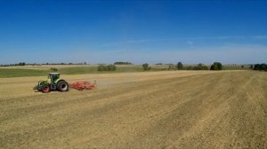 Робота культиватора Carrier XL Vaderstad