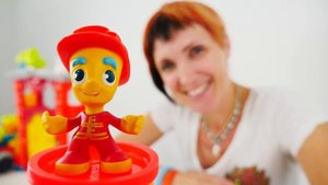 Видео для детей с Плей До. Маша Капуки и Игрушки для детей