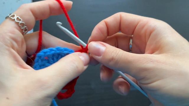как связать бабушкин квадрат крючком l классический квадрат со сменой нити 🧶