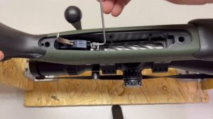 Tikka T3x SUPER VARMINT 6.5 Creedmoor Trigger Weight Adjustment Guide