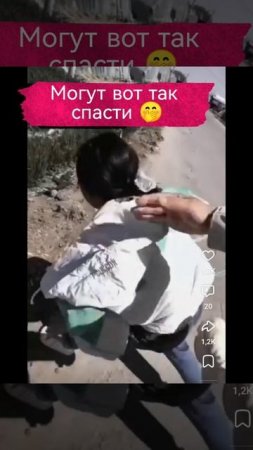 Герой спас пешехода который шёл по проезжей части 😯🤭 Вот она наверное рада 🤭🤭🤭