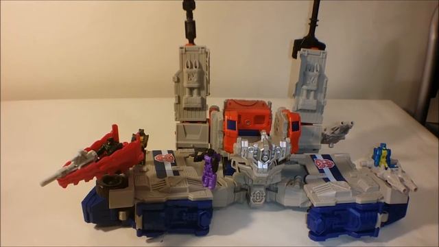 TRANSFORMERS TITANS RETURN LEADER CLASS POWER MASTER OPTIMUS PRIME AND AUTOBOT APEX VIDEO REVIEW смотреть онлайн