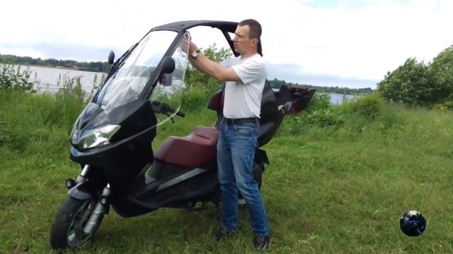 Обзор Benelli Adiva 250 Всепогодного скутера с крышей